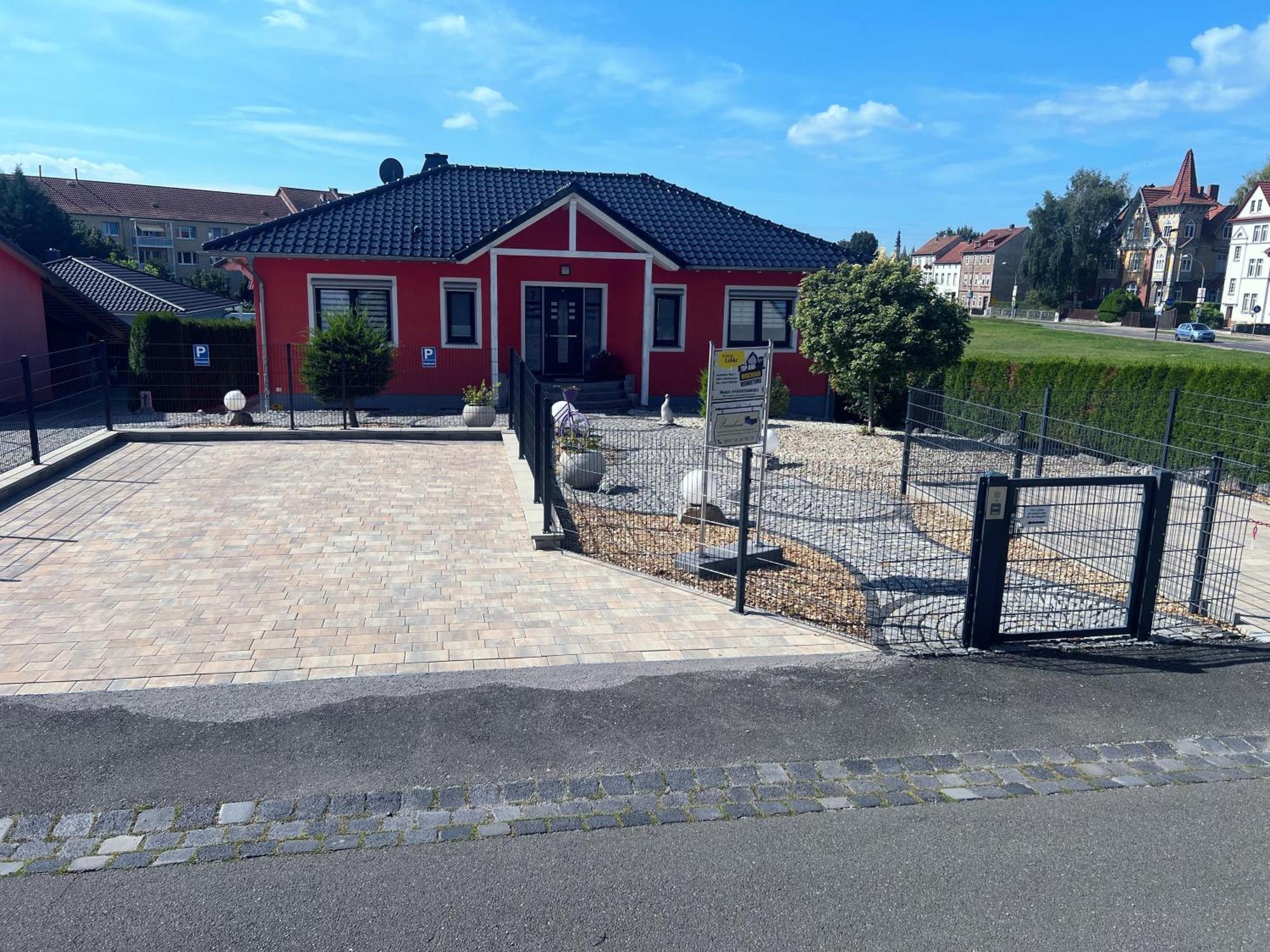 Ferienhaus Luebke Souterrain Mühlhausen Eksteriør billede
